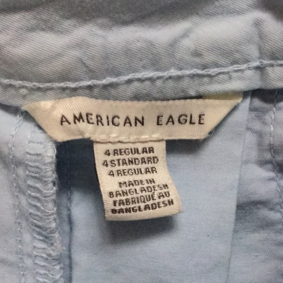 Pleated blue mini skirt - Picture 3 of 8